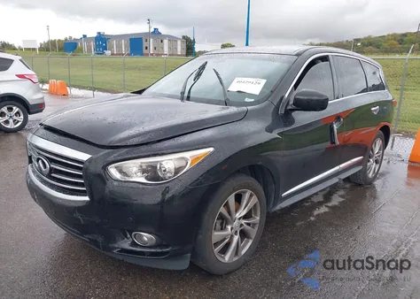 2013 Infiniti Jx35 z USA, uszkodzony, nr VIN 5N1AL0MN7DC327318
